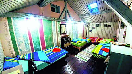 Quadruple Room with Shared Bathroom