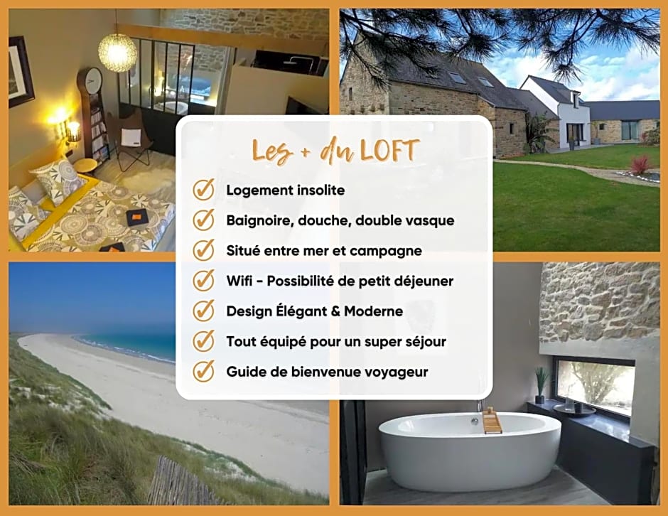 Le Loft du Dolmen Clara, entre terre et mer