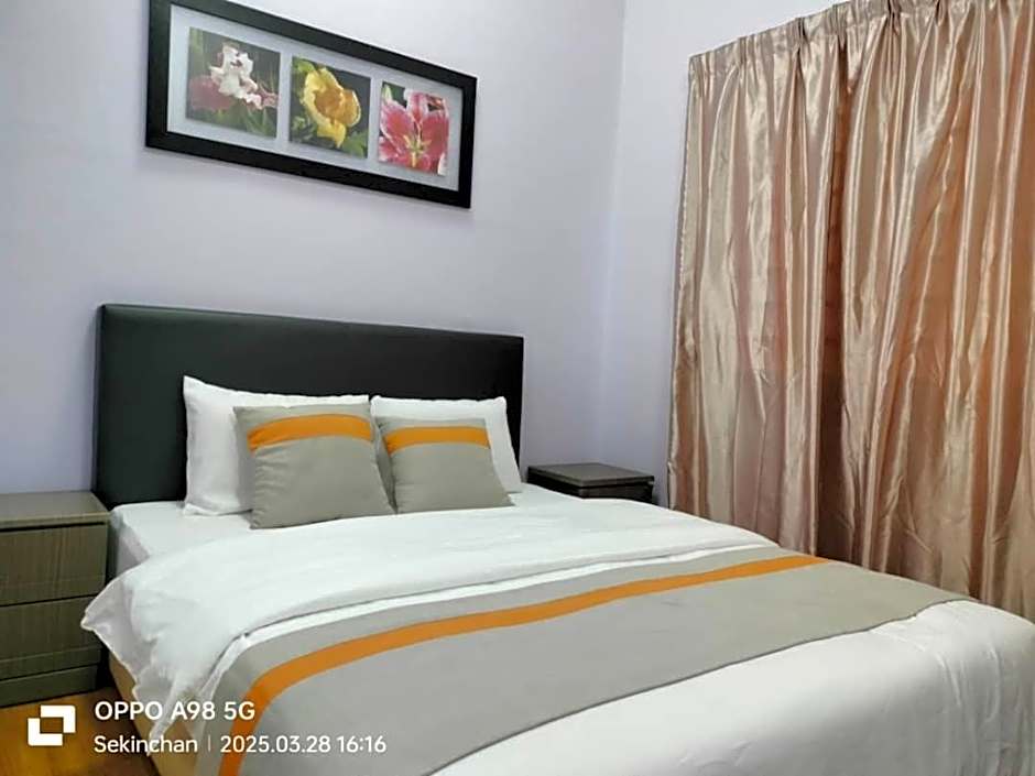 Sekinchan HighView Penthouse 15pax 5R5B 顶层公寓 看海 看稻田景