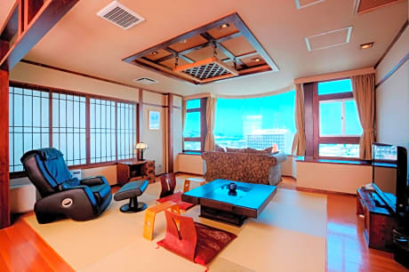 Deluxe Japanese Western Style Room with Hot Spring Bath