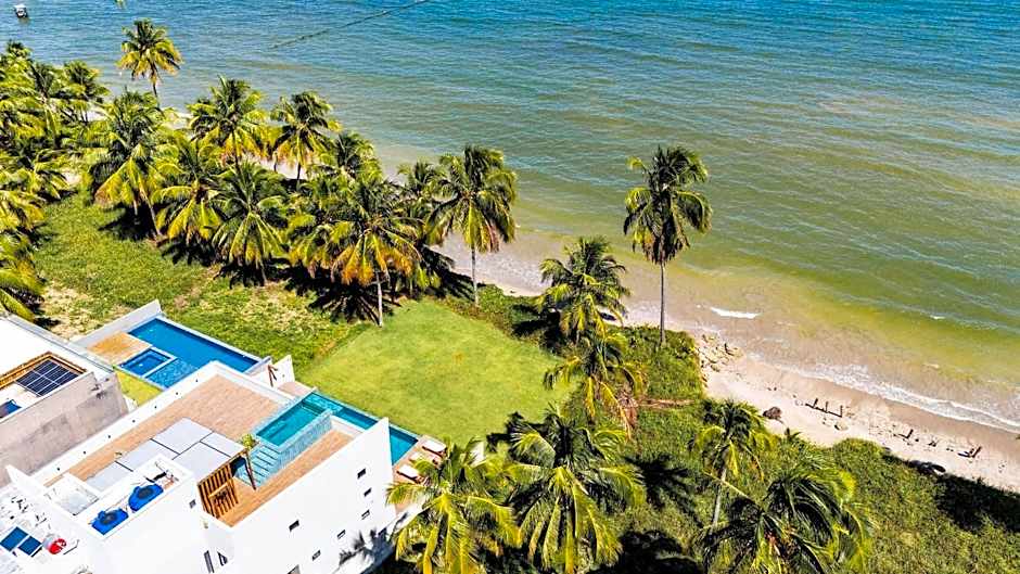 Casa Waua | PÉ NA AREIA, rooftop, borda infinita