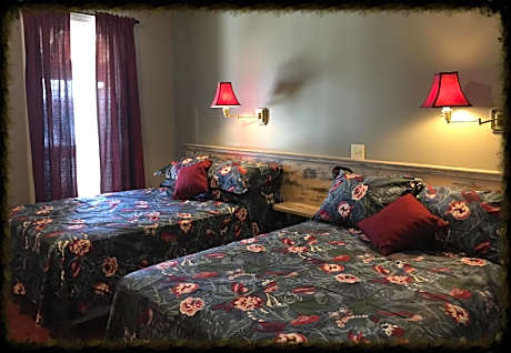 Double Room with Two Double Beds, Sea View and Balcony