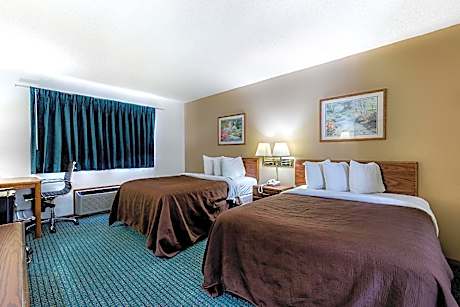 2 Full Beds | Non-Smoking, Micfridge