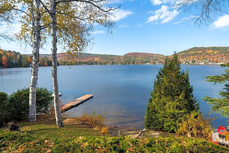 FRONT LAKE hot tub with sunset ski and slide 8p