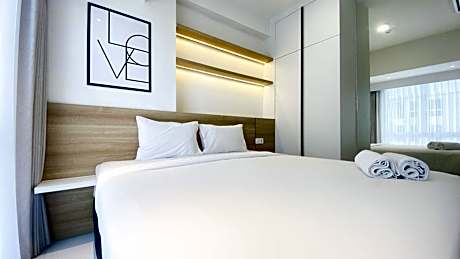 Nice and Comfortable 2BR at 20th Floor Tokyo Riverside Apartment By Travelio