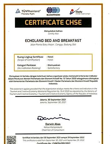 Standard Double or Twin Room