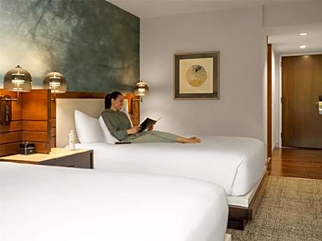 Queen Room with Two Queen Beds and Roll-In Shower - Disability Access