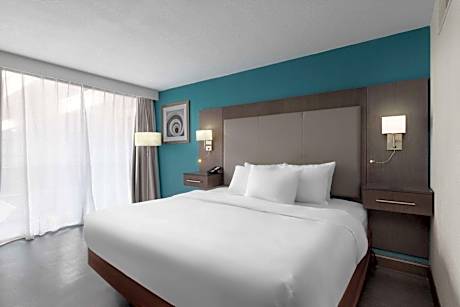 King Room with Mobility/Hearing Access and Roll-In Shower, Non-Smoking