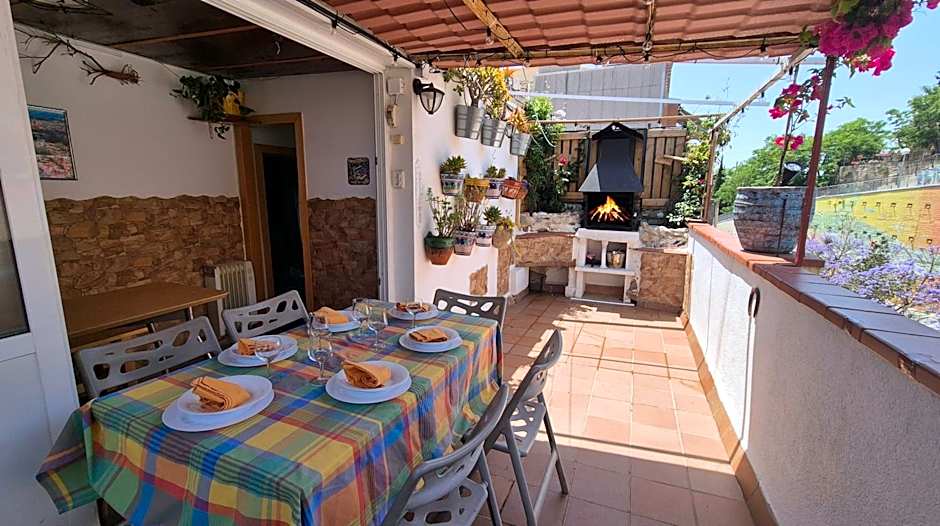 Ático, terraza y Barbacoa