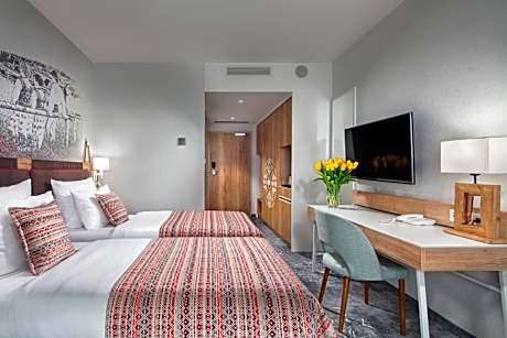 Superior Twin Room with 2 single beds and access to Termy Zakopiańskie (1 hour per person per day)
