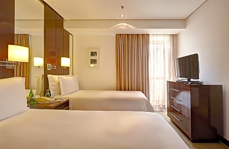 Luxury One-Bedroom Apartment with Twin Beds