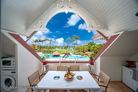AppartMadinina 27 Sainte Luce 4-6 personnes vue mer