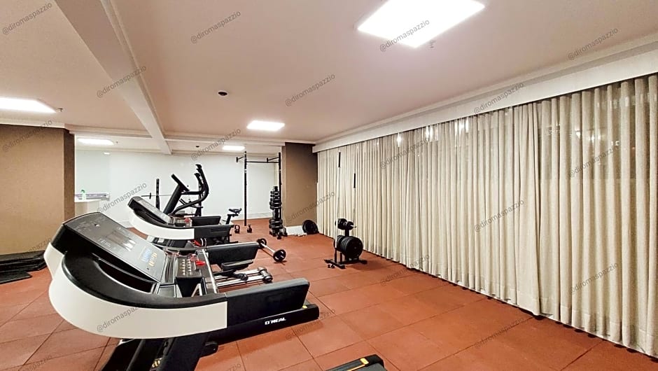 Spazzio diRoma com entrada ao Acquapark Gratuito, Apartamento 840 vista para a Piscina
