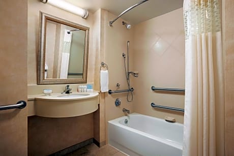 1 Qn Mobility/Hearing Access Tub Studio Ns