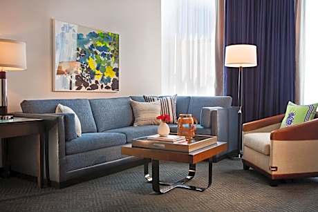 King Suite with Mobility Accessible Roll-In Shower