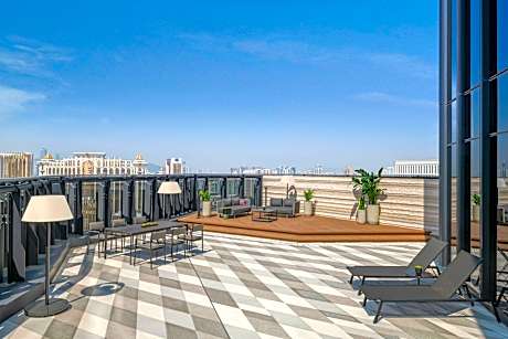 Mega Room, Guest room, 1 King, Terrace