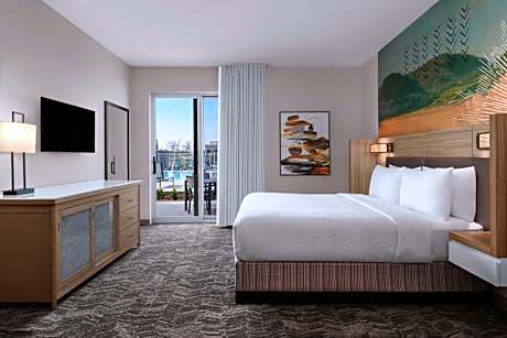 King Suite with Sofa Bed and Patio