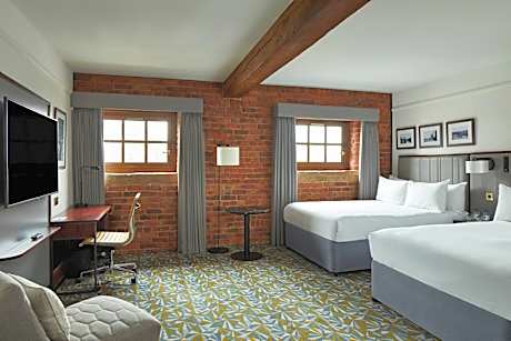 Guest room, 2 Double Beds