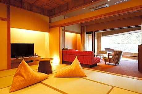 Japanese-Western Room with open-air bath TYPE F - Non-Smoking (3rd Floor)