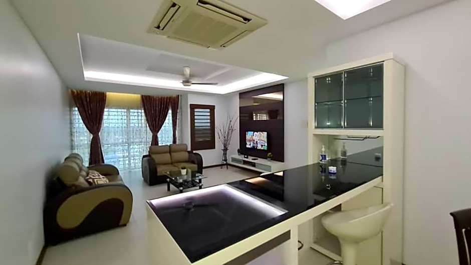 Sekinchan Guest Room 2R1B 4Pax with View