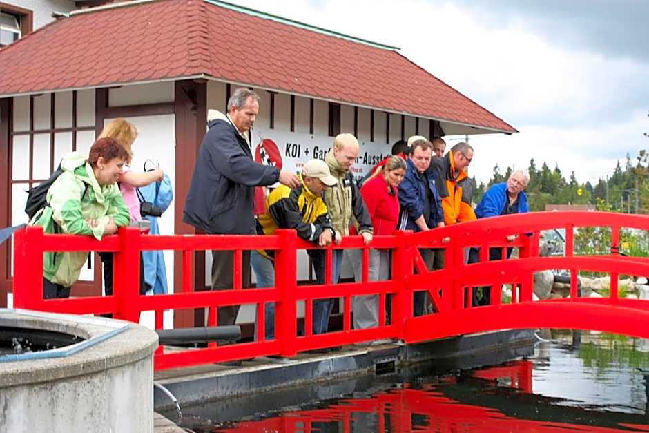 Hotel Koi-Gartenteich