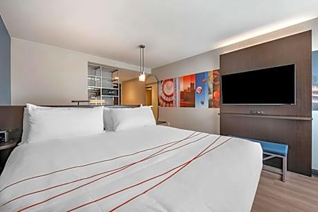 King Room with Mobility Accessible Tub and Sofa Bed