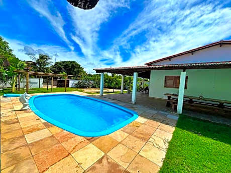 Casa Cavalo Marinho - Espaço amplo e churrasqueira