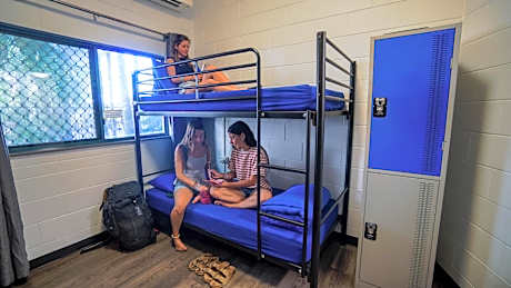 Bed in 8-Bed Female Dormitory Room