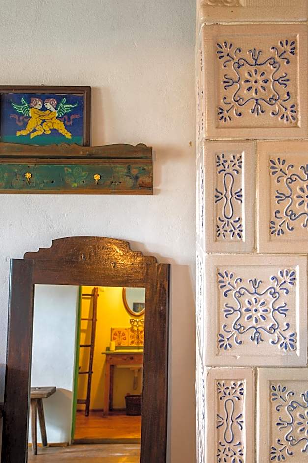 Viscri 32 - White Barn and Blue House