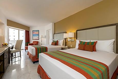 Deluxe King or Double Room with Partial Ocean View