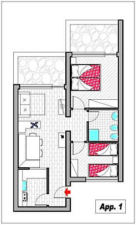 Two-Bedroom Family Room