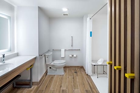 1 King Accessible Room Roll In Shower Non-Smoking
