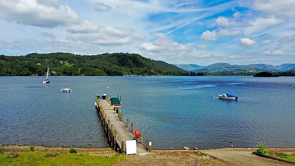 Storrs Hall Hotel on the shore of Lake Windermere