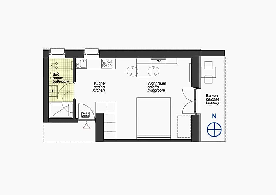 Hus Appartement - Nr. 1