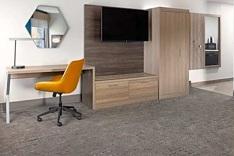 King Room with Roll-in Shower - Communications and Mobility Access