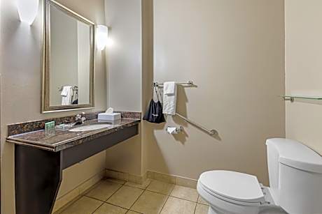 King Room with Roll-In Shower - Mobility Accessible