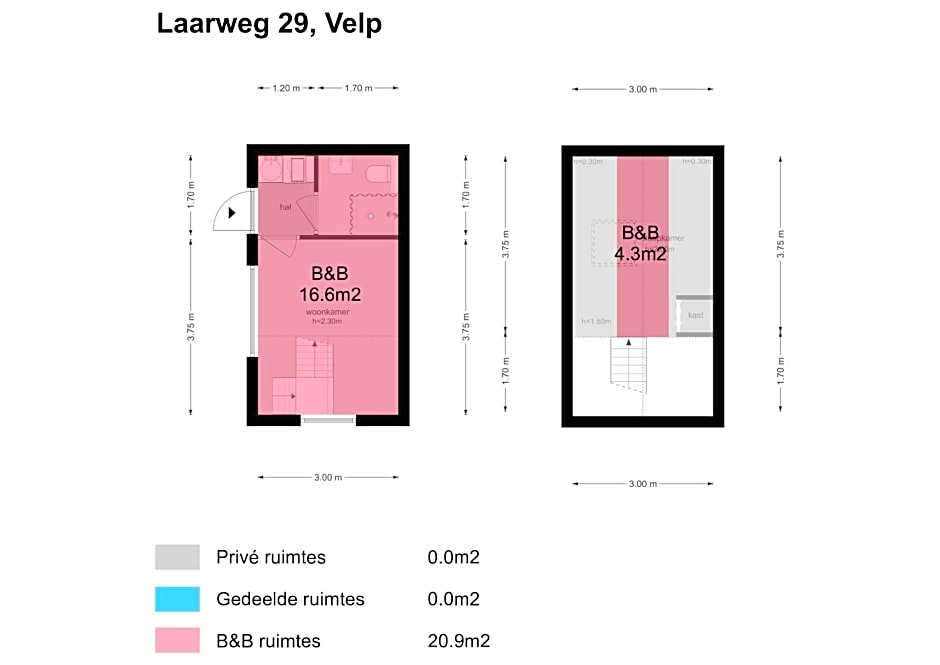 B&B Larenstein logeren in een tiny house