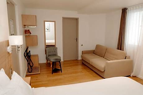 Quadruple Room - 1 Double Bed 1 Double Sofa Bed