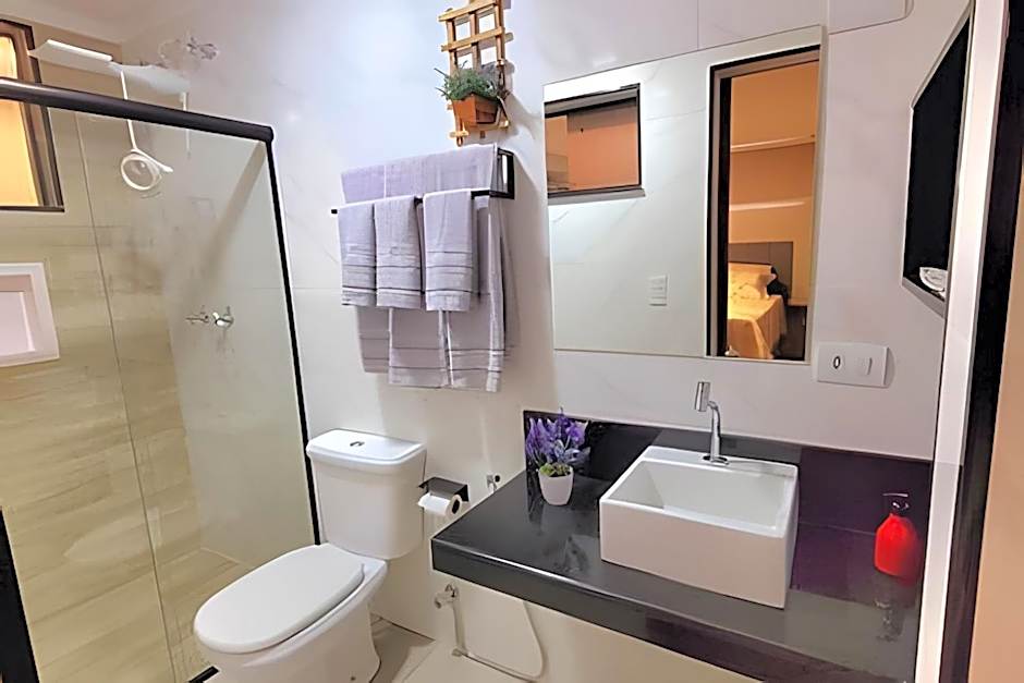 Apartamento 15 - (850 mt do Centro) - 2 Banheiros