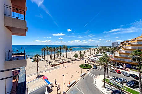 Deluxe Double or Twin Room with Lateral Sea Views & Spa Access