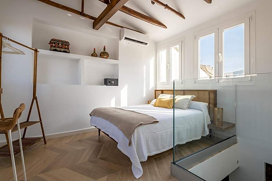 Arabica Suites - Lujosa Vivienda con Suites Chimeneas en Granada - Centro
