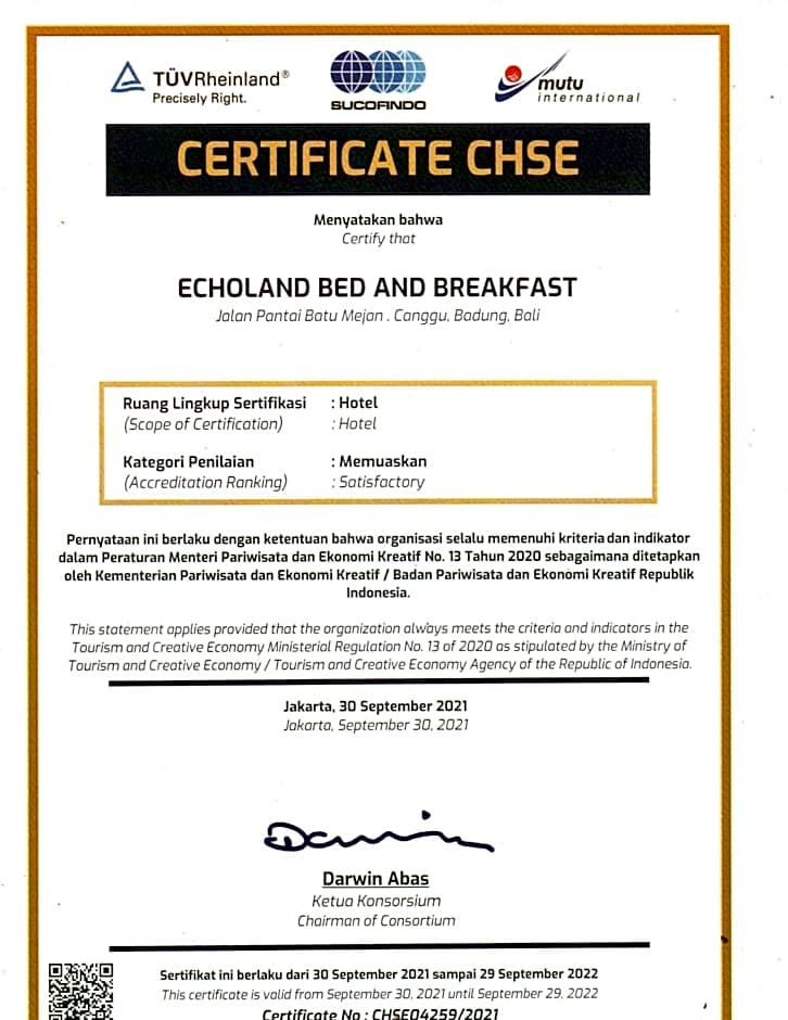 Echoland Boutique Bed And Breakfast