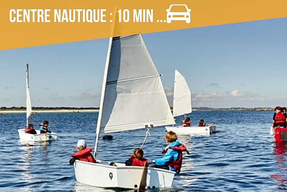 La Casa du Dolmen Clara, balnéo privée, entre terre et mer