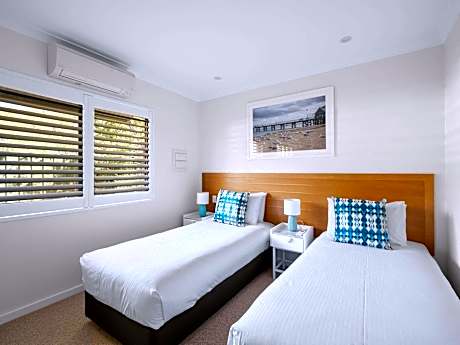 Two-Bedroom Apartment with One King and Two Single Beds