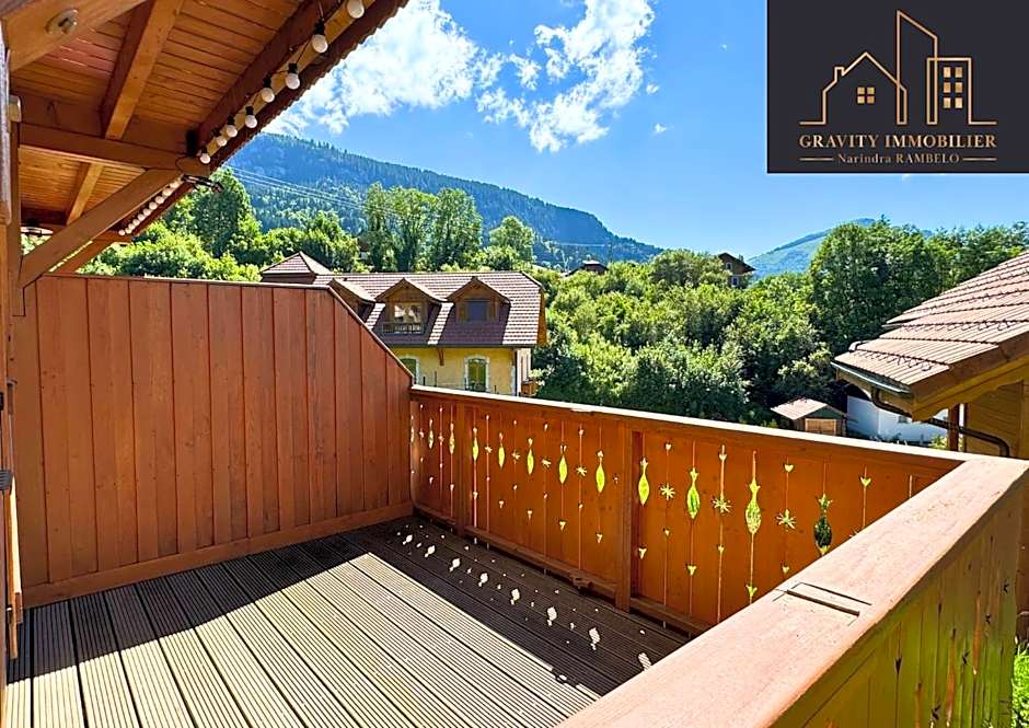 CHALET duplex Mont-Saxonnex "LE JARBAY "