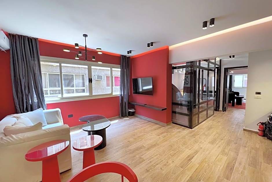 The 2 BDR Scarlet Condo 5 min to CAI Airport