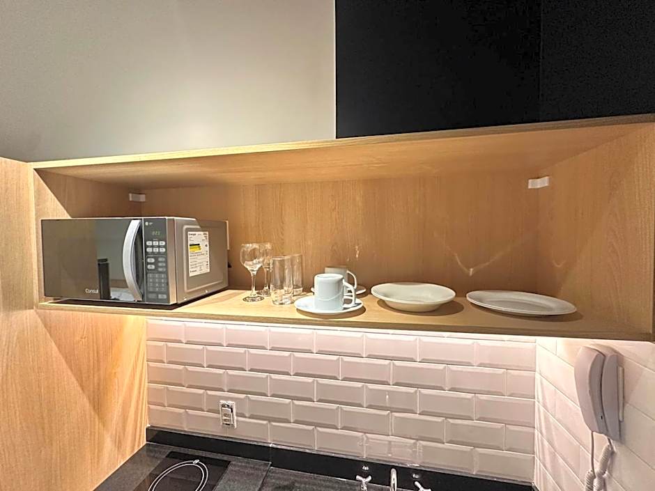 Studio a 500 metros do Allianz Parque, moderno, com piscina e academia