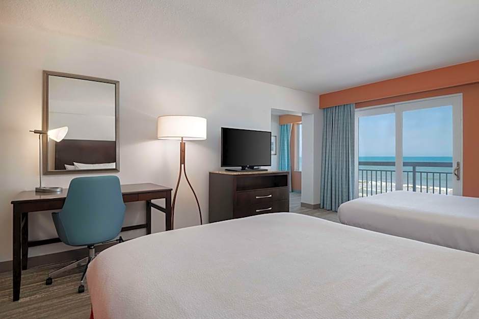 Photo 1 of 10 of Deluxe Ocean 2 Queen Beds, View, Balcony