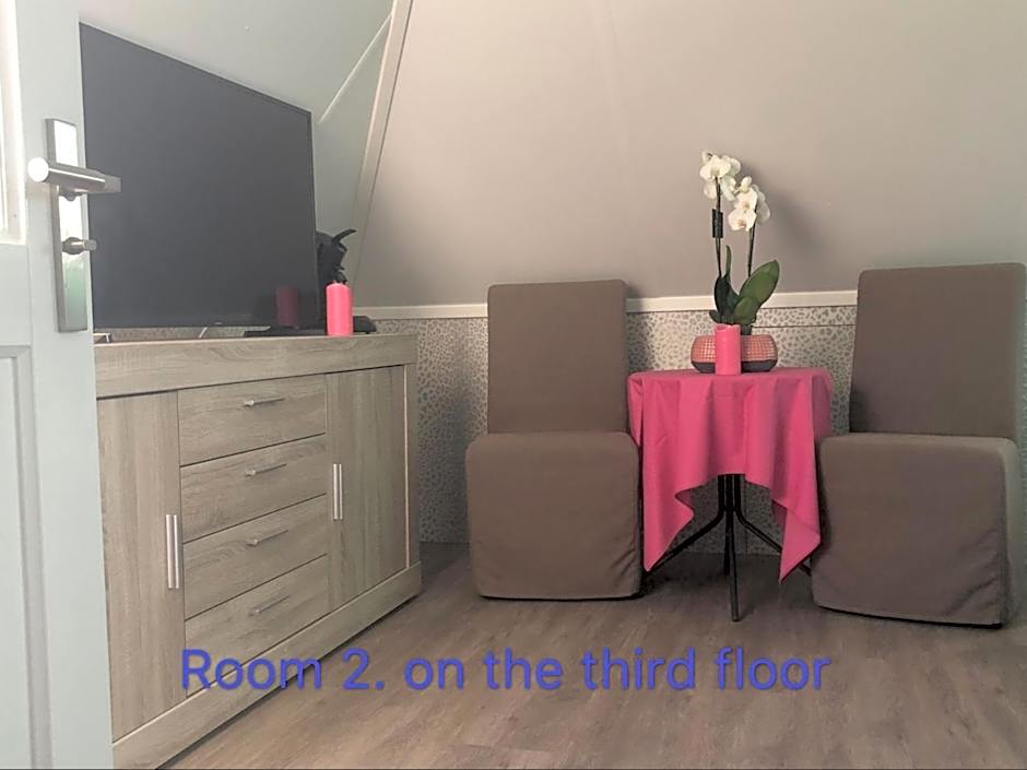 B&B nancy in holland met eigen badkamer , Jacuzzi niet inclusief , independent bathroom jacuzzi not included