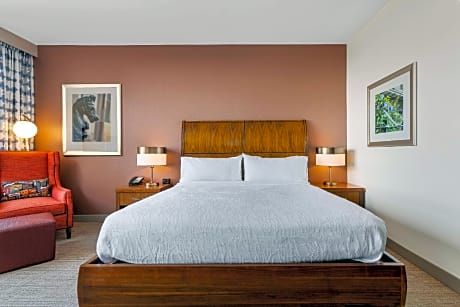 1 King Bed